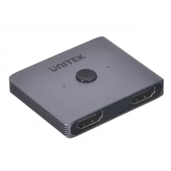 HDMI-kytkin Unitek V1163A 2x1 8K 60 Hz — 2 tuloa 1 lähtöön