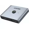 HDMI-kytkin Unitek V1163A 2x1 8K 60 Hz — 2 tuloa 1 lähtöön