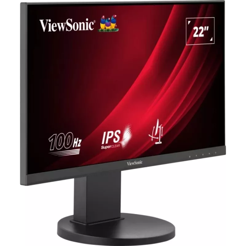 Viewsonic VG Series VG2208A-HD tietokonenäyttö 55,9 cm (22 inch) 1920 x 1080 pikseliä Full HD LED musta