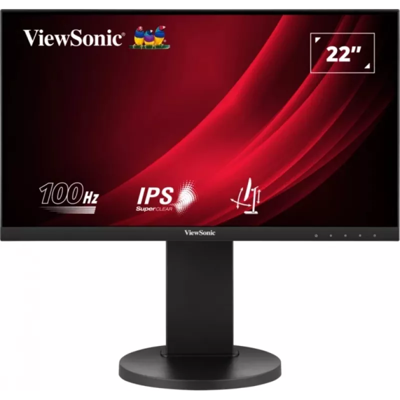Viewsonic VG Series VG2208A-HD tietokonenäyttö 55,9 cm (22 inch) 1920 x 1080 pikseliä Full HD LED musta