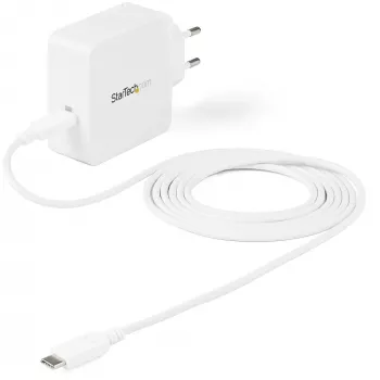 StarTech.com USB-C seinälaturi - USB-C kannettavan laturi 60W PD - 2m kaapeli - universaali kompakti Type-C virtalähde - Dell XPS/Lenovo X1 Carbon/HP EliteBook/MacBook - USB-IF/CE-sertifioitu