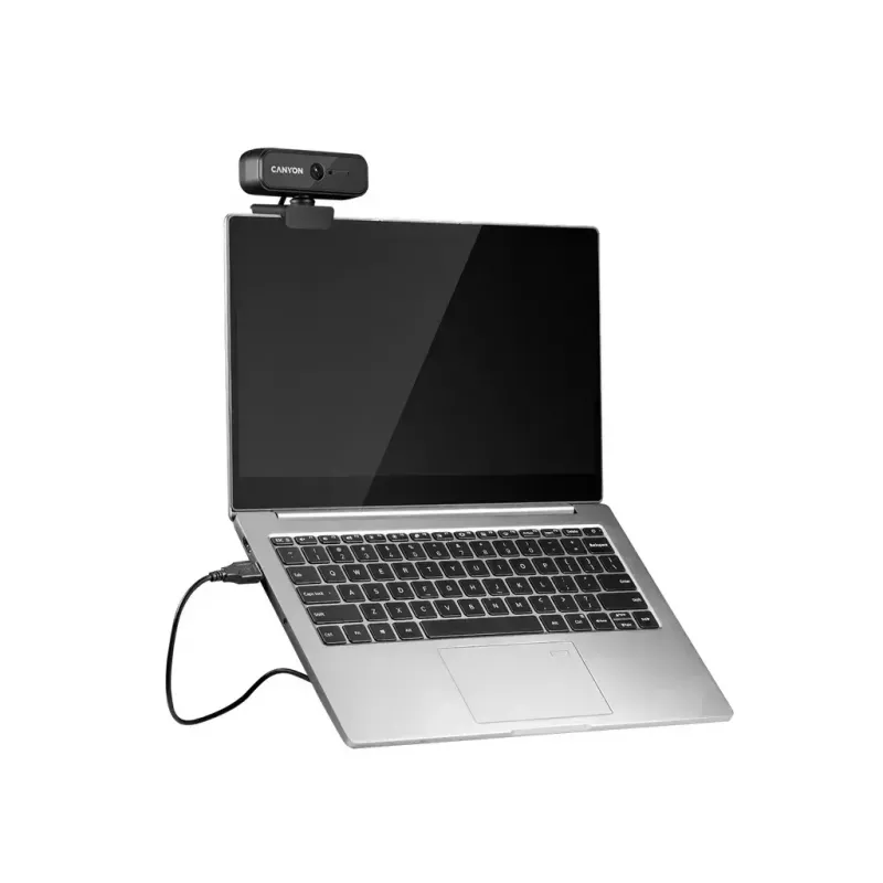 Web-kamera Canyon C2 1 MP 1280 x 720 pikseliä USB 2.0 musta