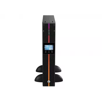 Vertiv Liebert GXE3-1000IRT2UXL keskeytymätön virransyöttö (UPS) kaksoismuunnin (Online) 1 kVA 900 W 8 AC-lähtöä