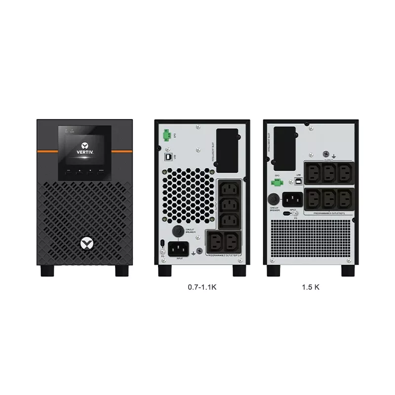 Vertiv Liebert Edge keskeytymätön virransyöttö (UPS) - 750VA 675W 230V Line-Interactive AVR Mini-Tower |0.9 PF