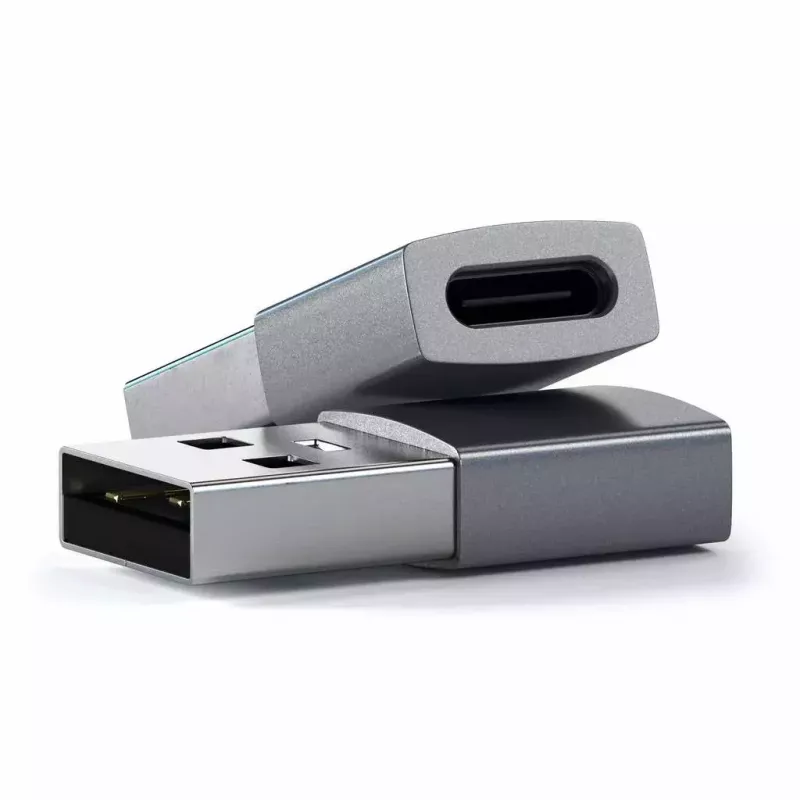 Kaapeliadapteri Satechi ST-TAUCM USB-A - USB-C harmaa