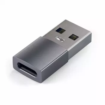 Kaapeliadapteri Satechi ST-TAUCM USB-A - USB-C harmaa