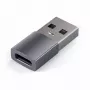 Kaapeliadapteri Satechi ST-TAUCM USB-A - USB-C harmaa