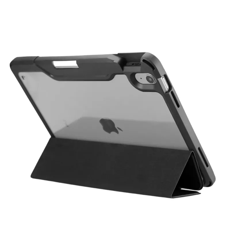 DEQSTER Rugged MAX -kotelo iPad 10,9 tuumalle (10. sukupolvi), musta