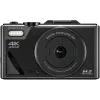 Easypix V64 Flip 20203 kompakti digikamera, 64 Mpx, 4K-video, 3 tuuman käännettävä näyttö, 18x digitaalinen zoom, WiFi