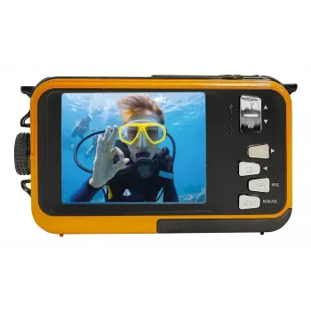 Kompaktikamera Easypix W3027 Wave 5 MP 1280 x 720 pikseliä oranssi