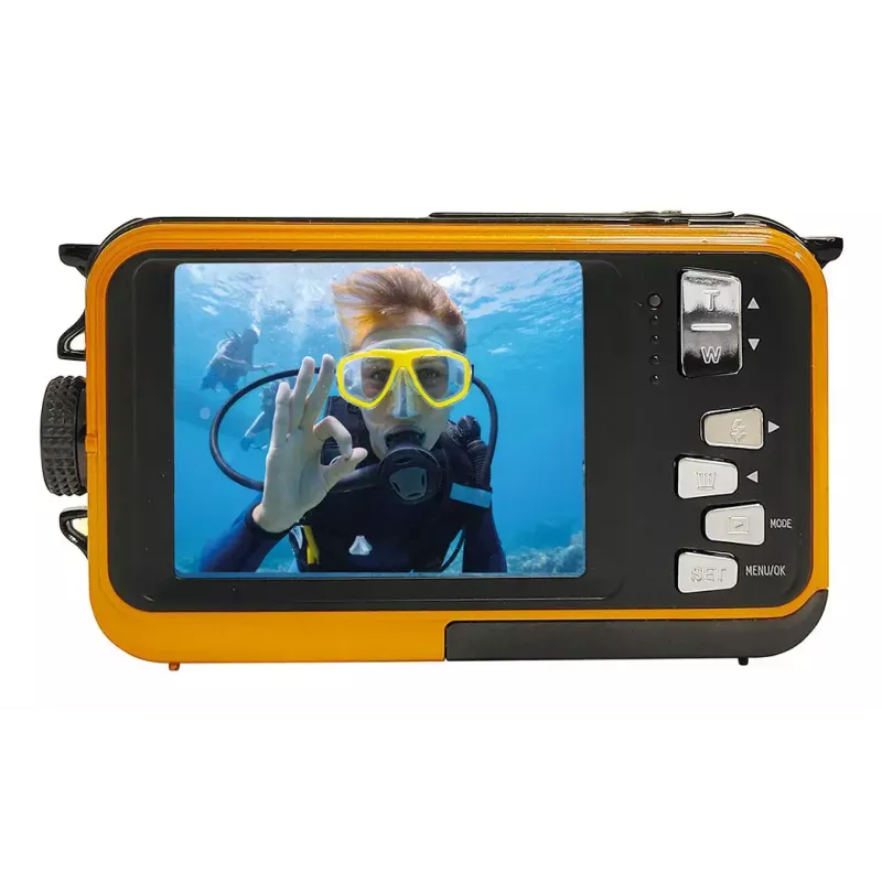 Kompaktikamera Easypix W3027 Wave 5 MP 1280 x 720 pikseliä oranssi