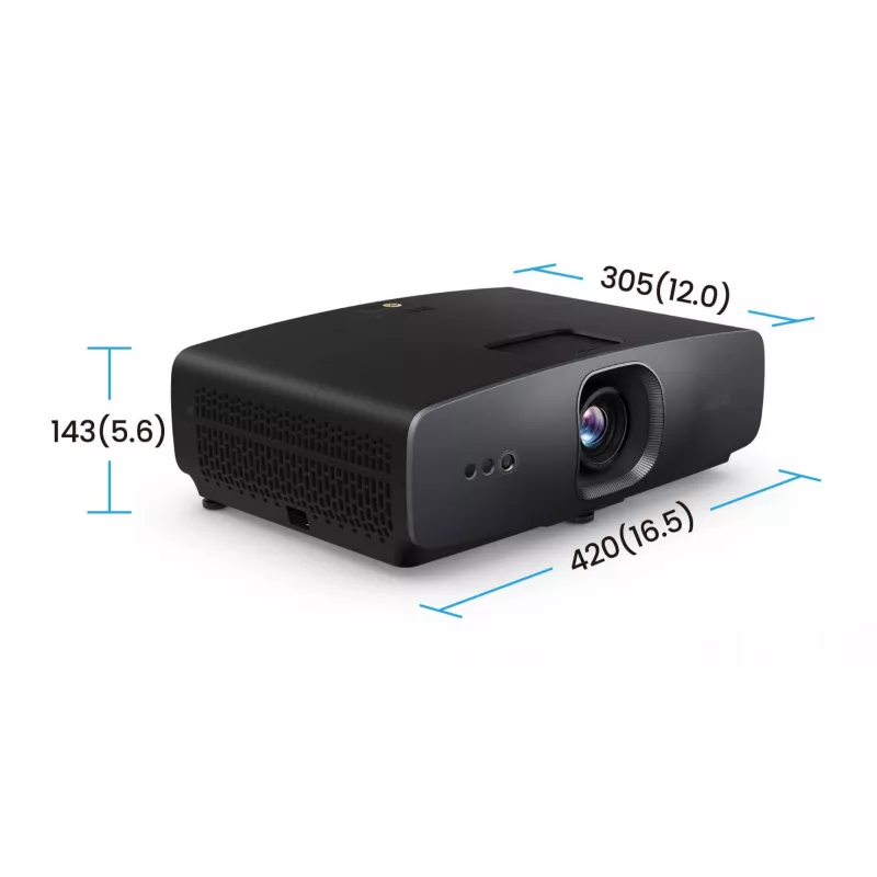 BenQ W2720i 9H.JSX77.57E DLP-kotiteatteriprojektori, 4K, 4 LED, 3D, 2500 luumenia
