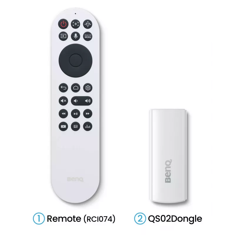 BenQ W2720i 9H.JSX77.57E DLP-kotiteatteriprojektori, 4K, 4 LED, 3D, 2500 luumenia