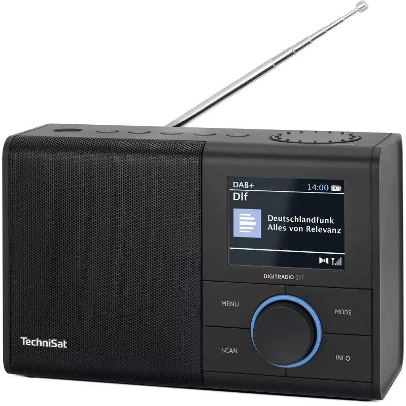 Kannettava radio TechniSat DIGITRADIO 217 analoginen ja digitaalinen DAB+ FM