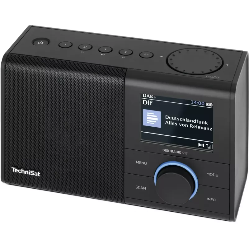 Kannettava radio TechniSat DIGITRADIO 217 analoginen ja digitaalinen DAB+ FM