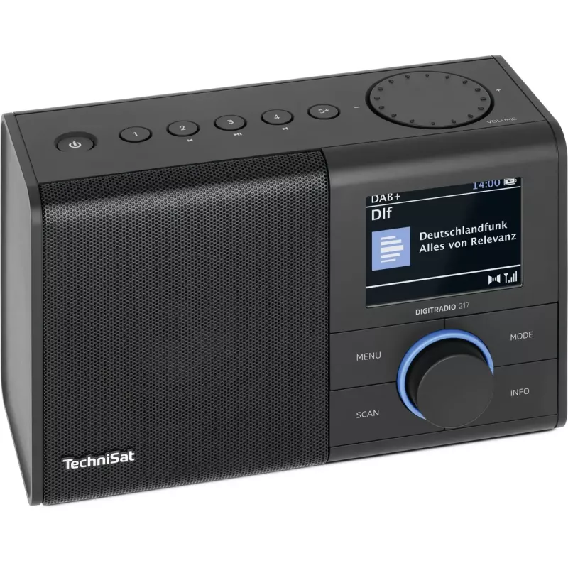 Kannettava radio TechniSat DIGITRADIO 217 analoginen ja digitaalinen DAB+ FM