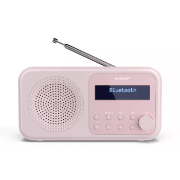 Kannettava radio Sharp DR-P420 digitaalivirittimellä DAB DAB+ FM pinkki