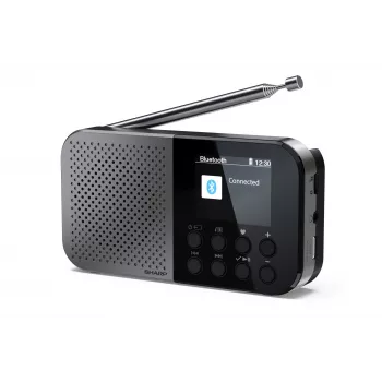 Henkilökohtainen radio Sharp DR-P520 digitaalivirittimellä DAB DAB+ FM