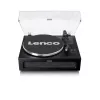 Lenco LS-430BK hihnavetoinen levysoitin, 4 sisäänrakennettua kaiutinta, Bluetooth, 40 W, 33/45 rpm, musta