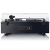 Lenco LS-430BK hihnavetoinen levysoitin, 4 sisäänrakennettua kaiutinta, Bluetooth, 40 W, 33/45 rpm, musta