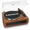 Hihnavetoinen audio-levysoitin Lenco LS-430BN ruskea manuaalinen 3-4 g neulapaino