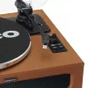 Hihnavetoinen audio-levysoitin Lenco LS-430BN ruskea manuaalinen 3-4 g neulapaino