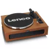 Hihnavetoinen audio-levysoitin Lenco LS-430BN ruskea manuaalinen 3-4 g neulapaino