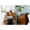 Hihnavetoinen audio-levysoitin Lenco LS-430BN ruskea manuaalinen 3-4 g neulapaino
