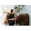 Hihnavetoinen audio-levysoitin Lenco LS-430BN ruskea manuaalinen 3-4 g neulapaino