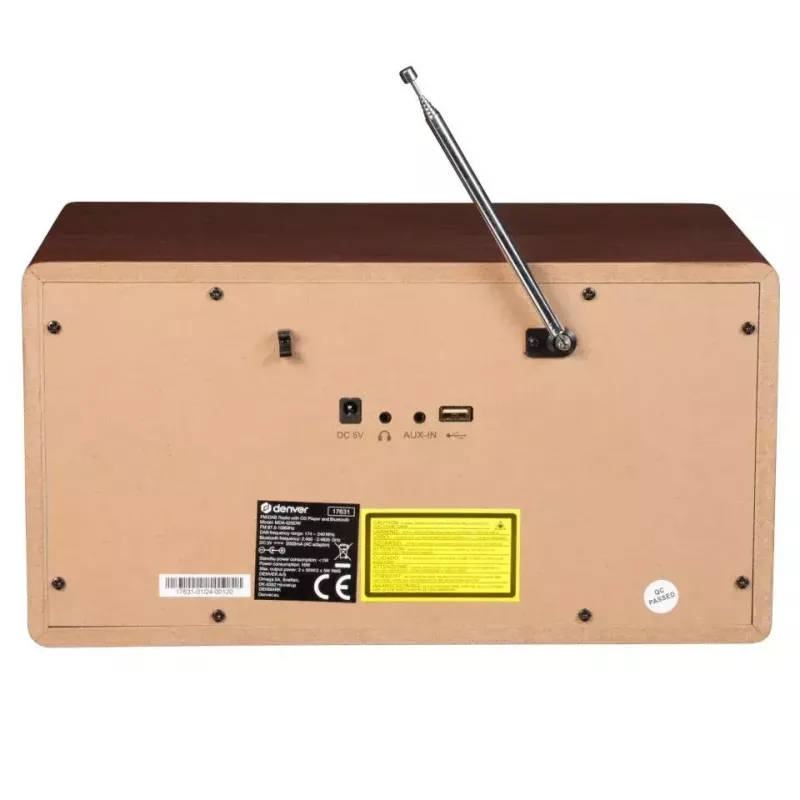 Henkilökohtainen CD-soitin Denver MDA-525DW 10 W DAB+ FM