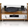 Hihnavetoinen audio-levysoitin Lenco MC-160WD