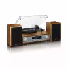 Hihnavetoinen audio-levysoitin Lenco MC-160WD