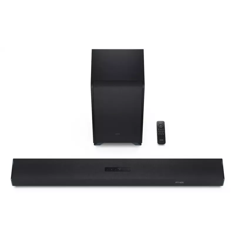 Sharp HT-SBW53121(BK) 3.1.2-kanavainen soundbar langattomalla subwooferilla, musta