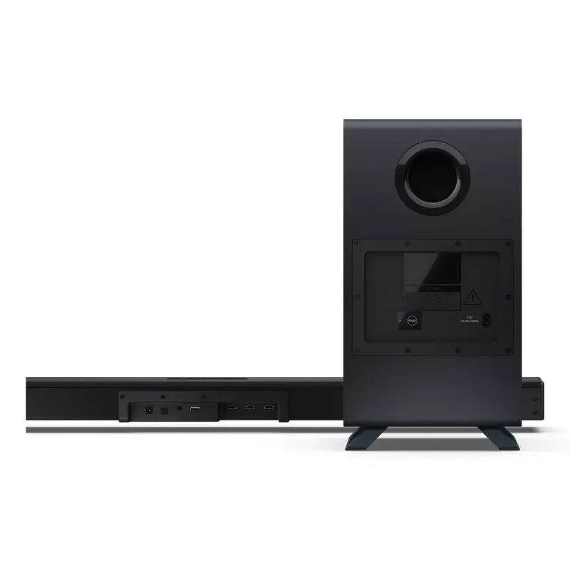 Sharp HT-SBW53121(BK) 3.1.2-kanavainen soundbar langattomalla subwooferilla, musta
