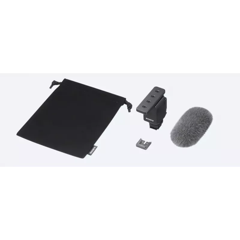Sony ECM-B10 musta digitaalinen kameramikrofoni