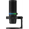 HyperX DuoCast - USB-mikrofoni (musta) - RGB-valaistus