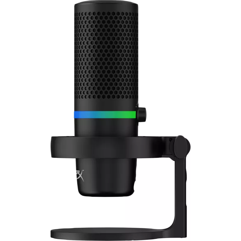 HyperX DuoCast - USB-mikrofoni (musta) - RGB-valaistus