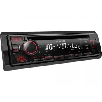 Kenwood KDC-BT450DAB auto-mediasoitin musta 50 W Bluetooth