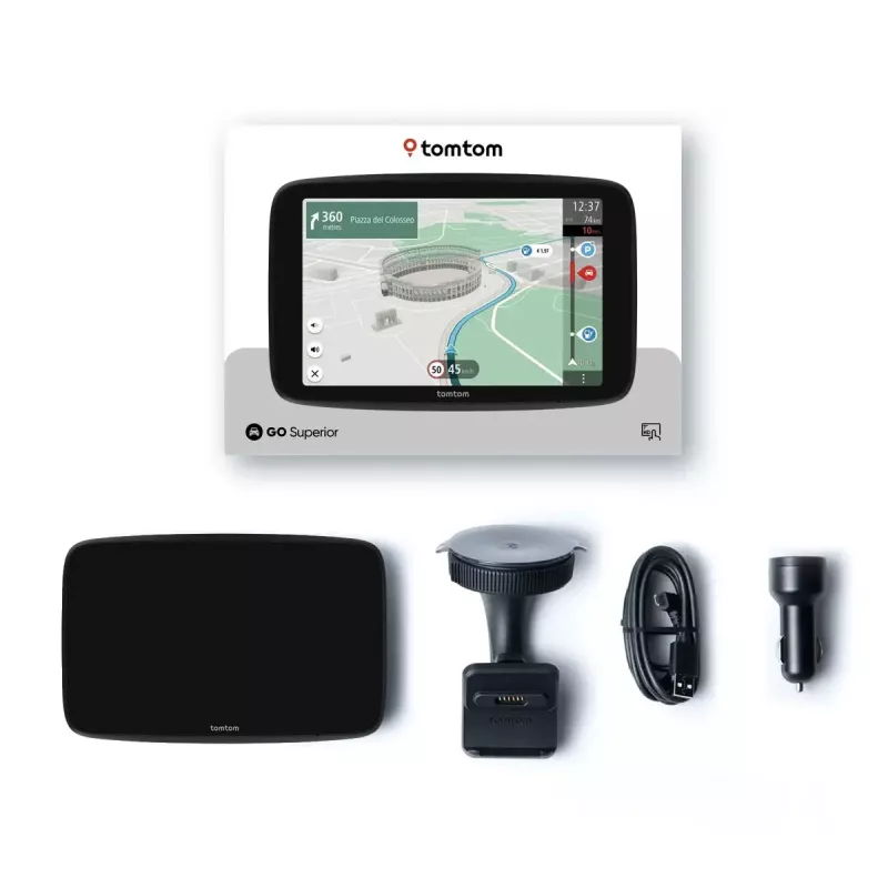 TomTom GO Superior 6 tuumaa GPS-navigointi monikielinen 6 tuuman näyttö 32 GB