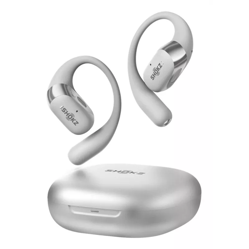 SHOKZ OpenFit 2+ kuulokkeet langaton korvakoukku, in-ear puhelut/musiikki Bluetooth harmaa