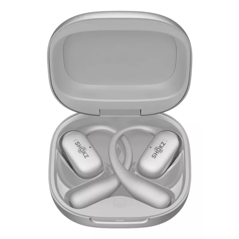 SHOKZ OpenFit 2+ kuulokkeet langaton korvakoukku, in-ear puhelut/musiikki Bluetooth harmaa