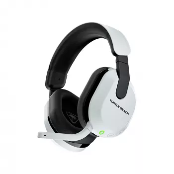 Turtle Beach Stealth 600 valkoinen PlayStation langaton gaming-headset jopa 80 tunnin akunkestolla, 50 mm:n kaiuttimilla ja Bluetoothilla PS5:lle, PS4:lle, PC:lle ja mobiililaitteille