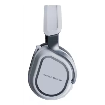 Turtle Beach Stealth 700 valkoinen PlayStation langaton gaming-headset jopa 80 tunnin akulla, Bluetoothilla, kahdella lähettimellä ja 60 mm:n kaiuttimilla PS5:lle, PS4:lle, PC:lle ja mobiililaitteille