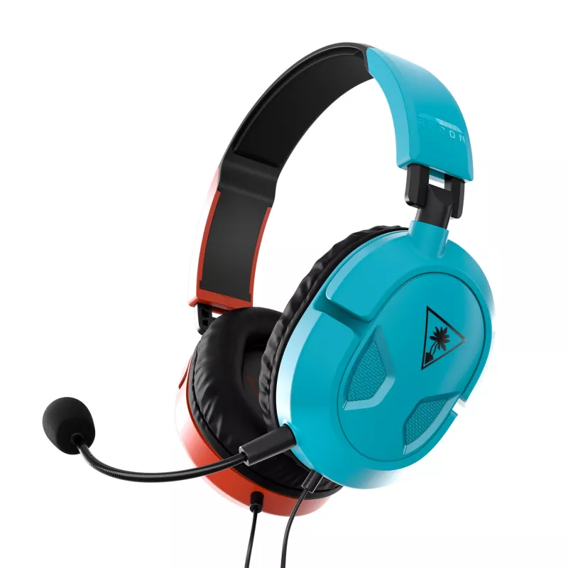 Turtle Beach Recon 50 headset johdollinen head-band gaming sininen, punainen