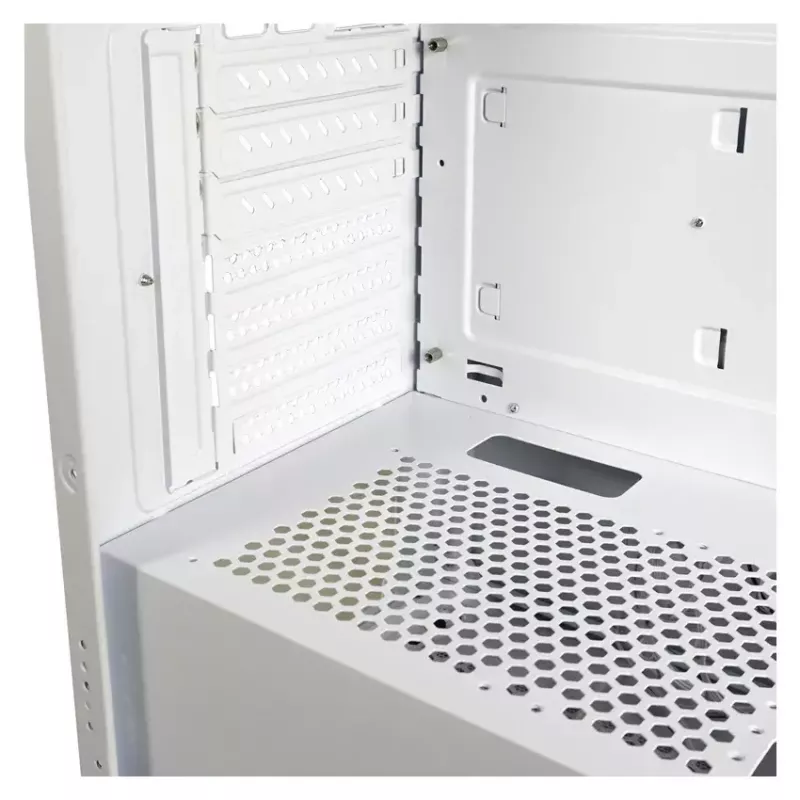 PC-kotelo LC-Power LC-715W-ON Midi Tower valkoinen