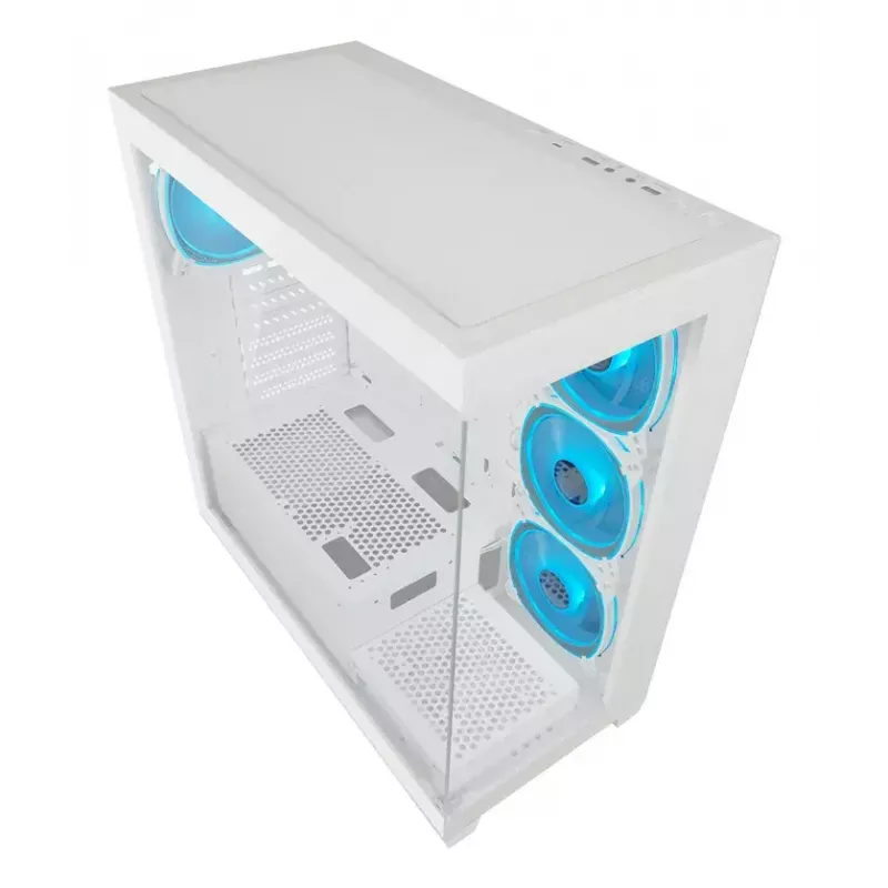 PC-kotelo LC-Power LC-715W-ON Midi Tower valkoinen