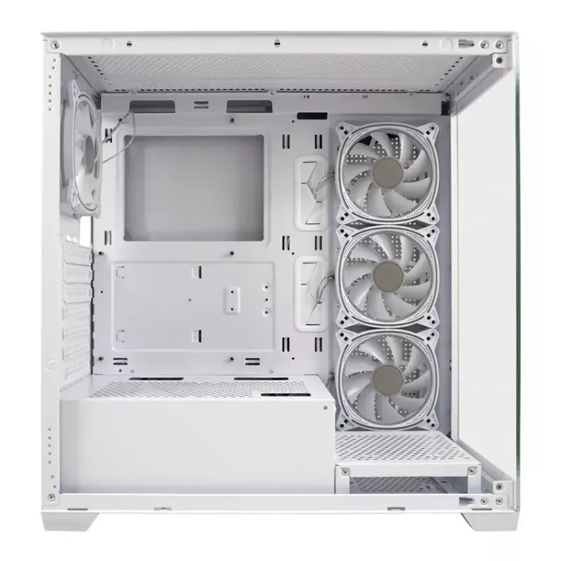 PC-kotelo LC-Power LC-715W-ON Midi Tower valkoinen