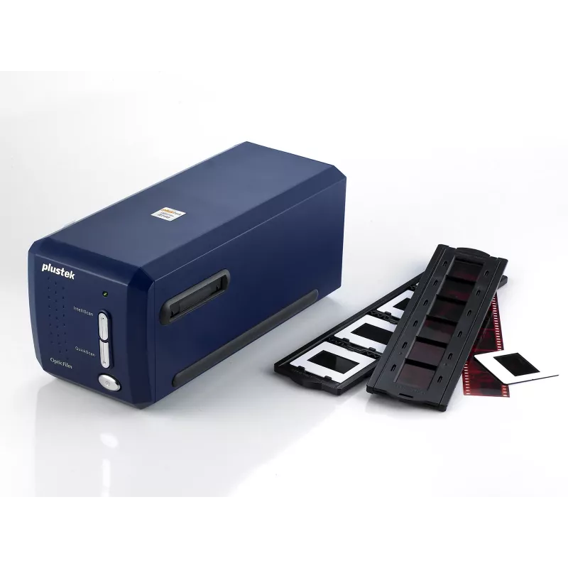 Plustek OpticFilm 8100 filmi-/diaskanneri 7200 x 7200 DPI sininen