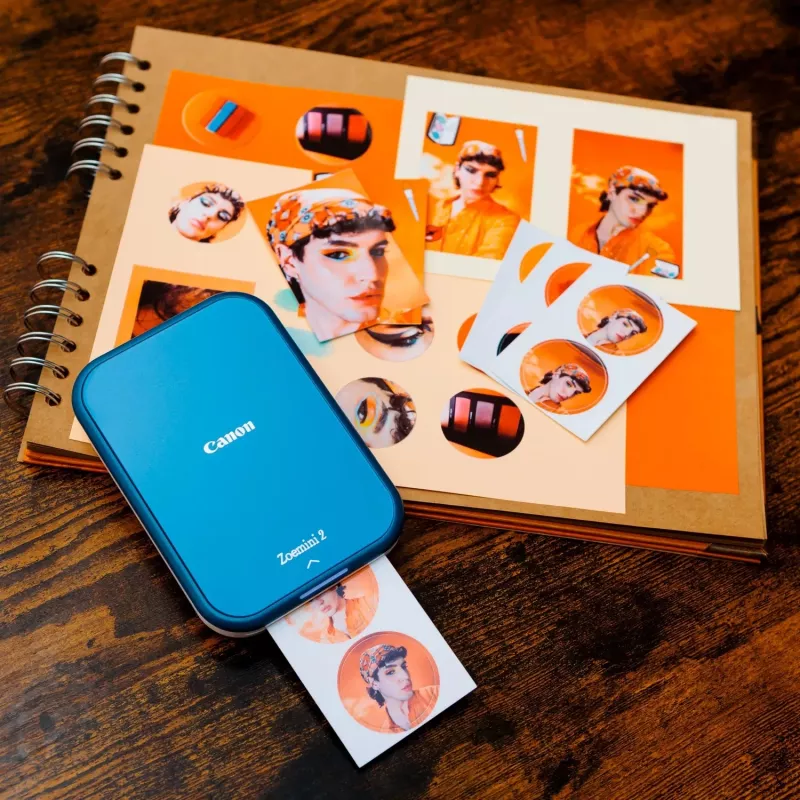 Canon Zoemini 2 valokuvatulostin ZINK (Zero Ink) 313 x 500 DPI 2 inch x 3 inch (5x7,6 cm)