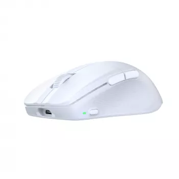 Turtle Beach Pure Air valkoinen - ultrakevyt langaton ergonominen RGB-pelihiiri, 26K DPI optinen sensori, 125 h akku, RGB-valaistus